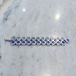 .925 Sterling Silver 7.5 inch Link Bracelet